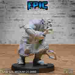 Troll Executioner ‧ DnD Miniature ‧ Tabletop Miniatures ‧ Gaming Monster ‧ 3D Model ‧ RPG ‧ DnDminis ‧ STL FILE‧ DnD Miniature ‧ Tabletop Miniatures ‧ Gaming Monster ‧ 3D Model ‧ RPG ‧ DnDminis ‧ STL FILE