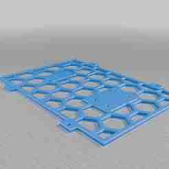 Voron 2.4r2 Hexagonal undercarriage baseplate