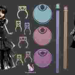 Wednesday Addams, Stand, Monster High