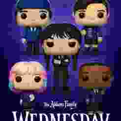 Wednesday Season 2 Pack Funko Pop - Wednesday, Enid, Ajax, Bianca & Pugsley