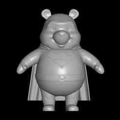 winnie the pooh as superman