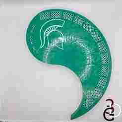 Yin Yang Cribbage Board - Michigan State University