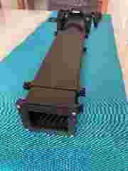 Extender cover for long-neck cuvettes in PerkinElmer Lambda 365 UVVis spectrometer