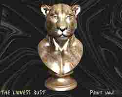 Lioness Bust | With stand | Non detachable