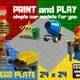Mini Brick Dog House Expositor