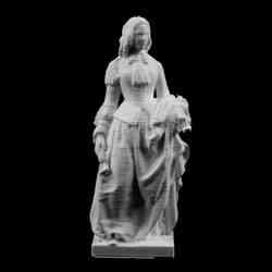 Anna Marie Louise d'Orleans at Jardin du Luxembourg, Paris
