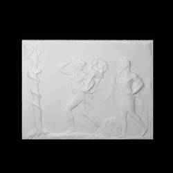 Apollo and Heracles struggle for the delphic Tripod