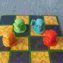 Battle Golem Lego-like Set from "Battle of Golems" boardgame