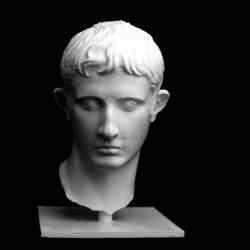 Bronze Head of Augustus