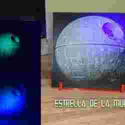 dibujo 3D star of death (Glow in the dark)