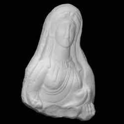 Funerary stele of a mother and child