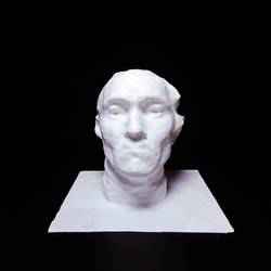 Monumental Head of Jean d’Aire Portland Art Museum 3D scan