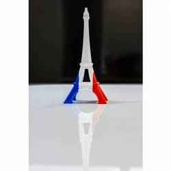 Multi-color Eiffel Tower (French Flag)