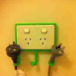 Power Point Cord & Socket Organiser (Australia, New Zealand, Fiji, Tonga, Solomon Islands, and Papua New Guinea sockets)