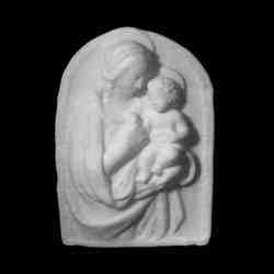 Relief of Madonna and Child at The State Hermitage Museum, St Petersburg