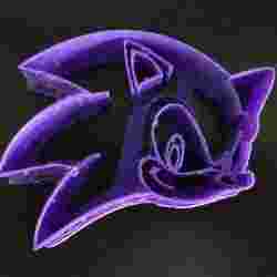 Sonic The Hedgehog Cookie Cutter