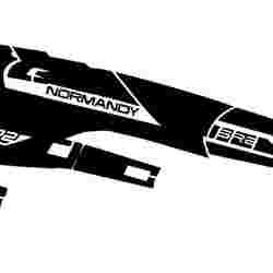 Stencil Mass Effect Normandy