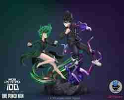 TATSUMAKI VS MOB - OPM X MOBPSYCHO 100 Anime Heykelcik STL