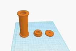 Creality Ender 3 bilyalı rulman makara tutucu