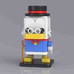 SQUARED SCROOGE MCDUCK - DISENY KARAKTERLER KOLEKSİYONU
