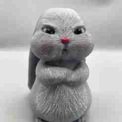 Angry Bunny (Phone Holder)