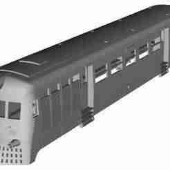 Ceylon(Sri Lanka) Railways T1 diesel electric railcar 1/160 scale