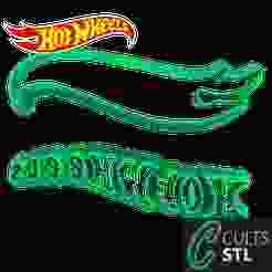 CORTADORES LOGO - HOT WHEELS - 5cm