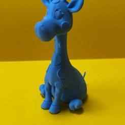 Cute giraffe figurine
