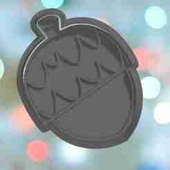 Fall Acorn Cookie Cutter