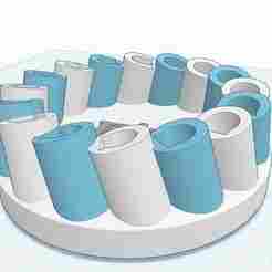 fountain pen stand for 16 pens