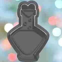 Halloween Potion Bottle Cookie Cutter