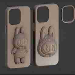 Labubu 3D iphone 14 15 pro max cases