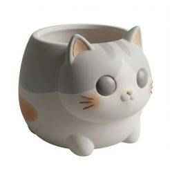 Adorable Kitty Pot: Give a Kawaii Touch to your Plants! 🪴😻
