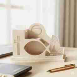 Multifunctional Religious Organizer - 3D Object Holder ✝️🙏✨