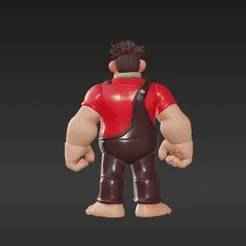Poseable Chunky Character – Flexible Joints 3D Printable Desk Toy