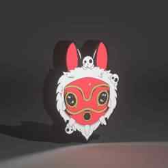Princess Mononoke lightbox / Princesa mononoke light box