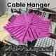 Eurorack Cable Hanger (US Mic Stand)