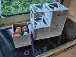 Handyhalterung und Kniepolster fÃ¼r Skoda Fabia II