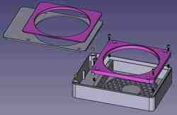 Solder Fume Extractor 120/25mm (FreeCAD)