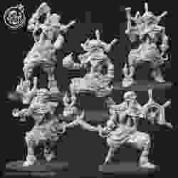 Cursed Skelleton (Pre-Supported)