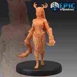 Dryad Transforming / Female Tree Spirit / Forest Encounter
