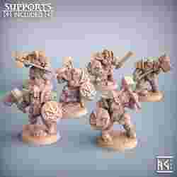 Dwarven Defenders - 6 Modular Units