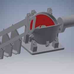 Hand Powered Mechanical Canadian Coin Sorter