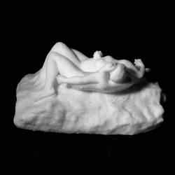 Paolo and Francesca (scene from Dante's Inferno) at The Musée des Beaux-Arts, Lyon