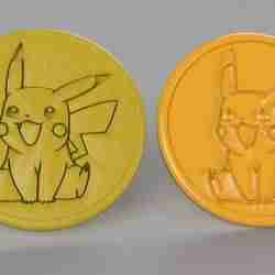 pikachu coaster (pair)