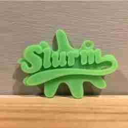 Slurm Keychain! (futurama)