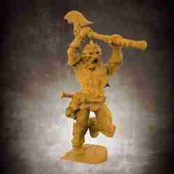 The Lion God, Champion of the Arena (32mm scale miniature)