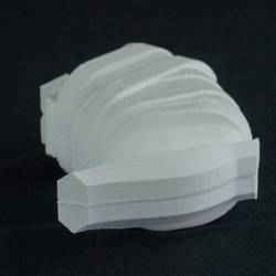 Thorn Handle Split and dowel holes for a perfect join after printing