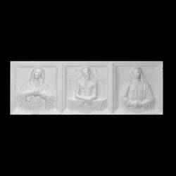 Triptych with the figuration of Pieta, the Virgin and St. John