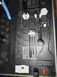 K1 Çalışma Alanı için Altıgen Modüler Sistem: Alyan Anahtar Tutucu